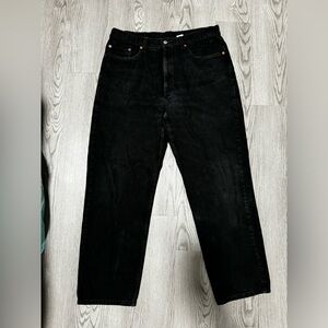 Vintage 2000s Black Men’s‎ Levi’s 550 Relaxed Fit Jeans W38 L31 Streetwear